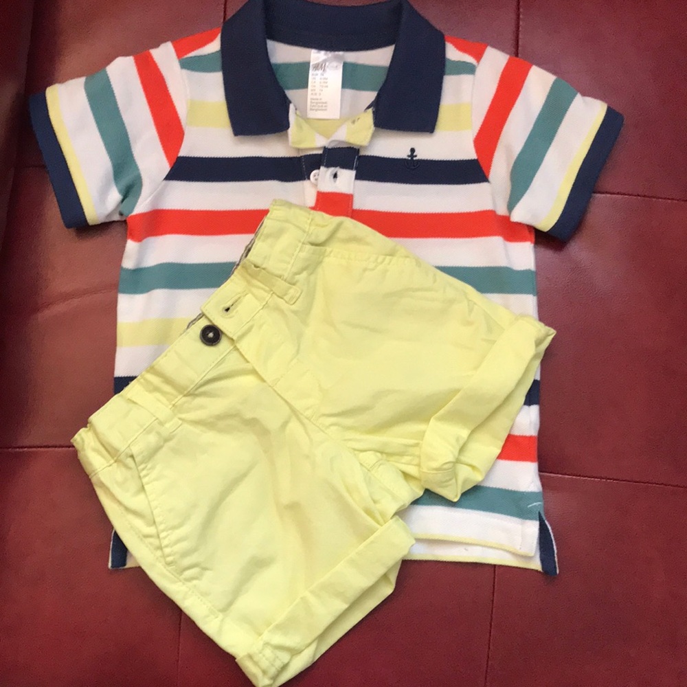 Boys H&M short set